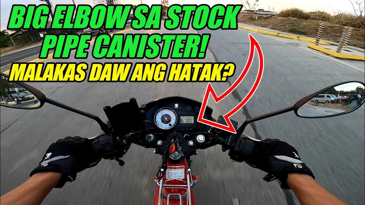 BIG ELBOW SA STOCK CANISTER PIPE NG RAIDER 150 CARB.
