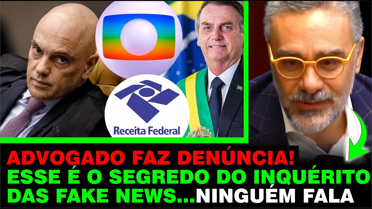 DENÚNCIA, A VERDADE SOBRE O INQUÉRITO DAS FAKE NEWS! com  Alessandro negão e André Marsiglia