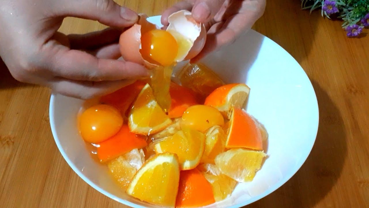 Prendi 2 arance e fai questa deliziosa torta⁉️