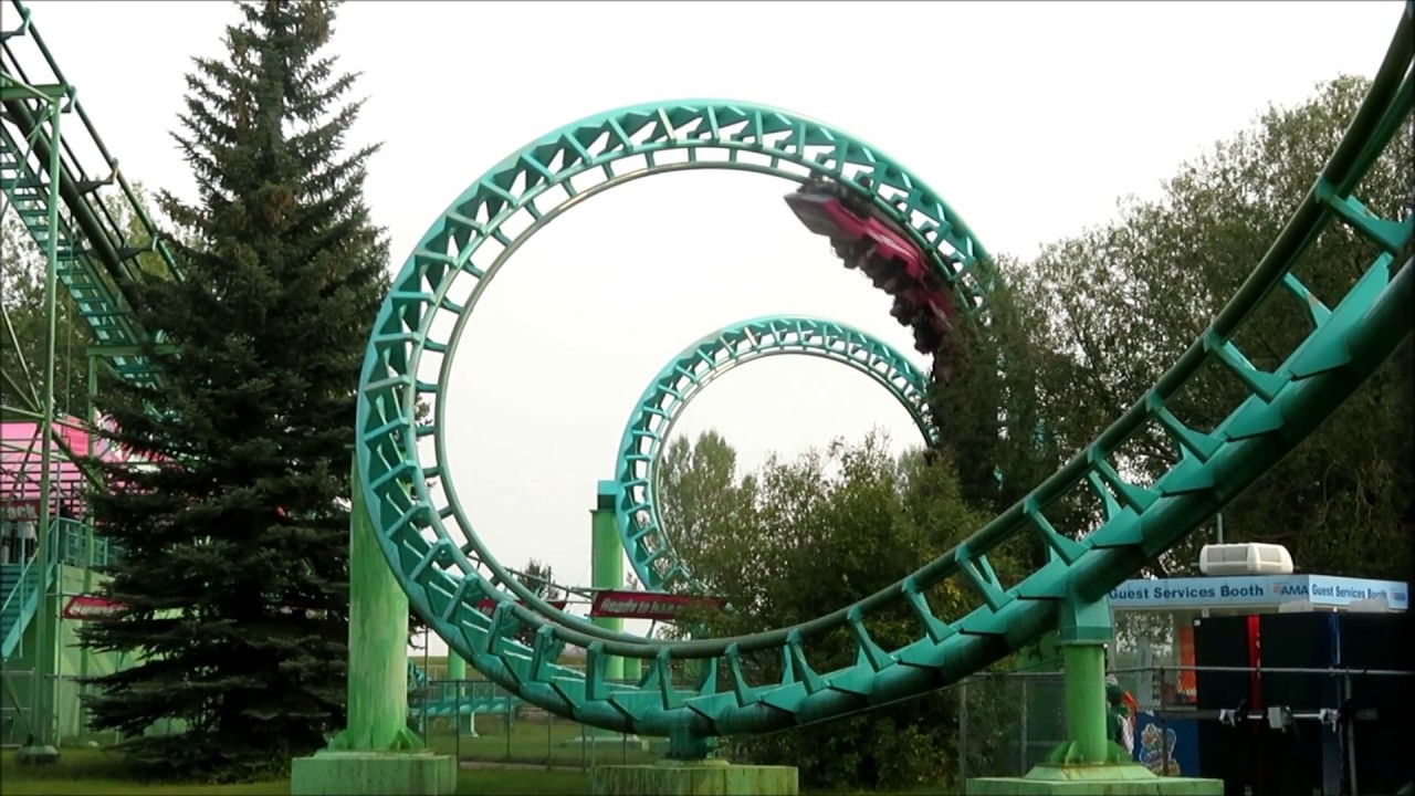 Rides at Calaway Park - Calgary, Alberta, Canada