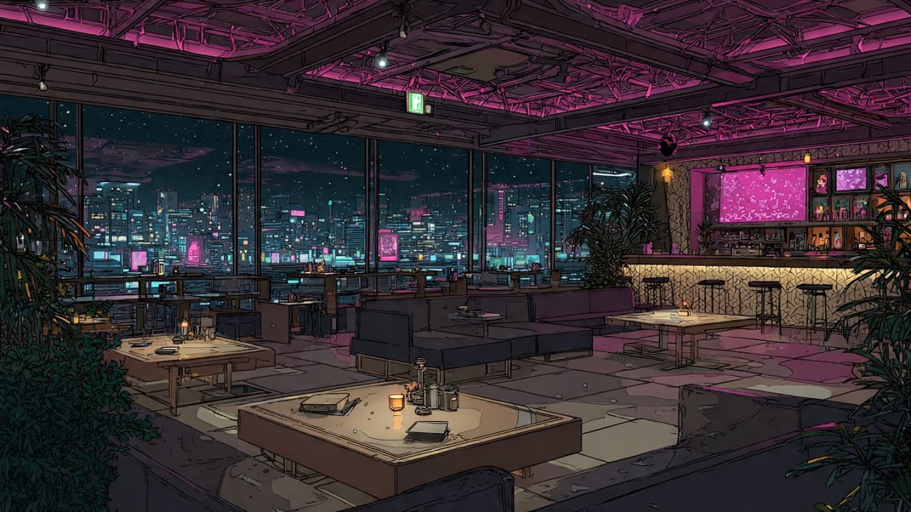Midnight Coding Beats | Warm Cafe