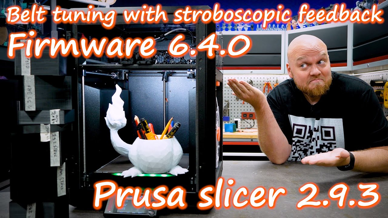 Prusa's new update for VFA and belt tuning with FW 6.4.0 and slicer 2.9.3