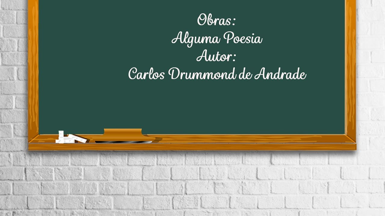 Alguma Poesia - Carlos Drummond de Andrade