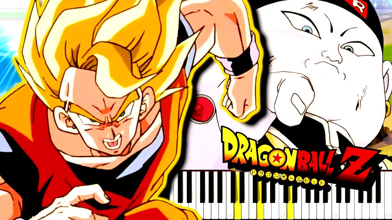 Dragon Ball Z - Goku Battles 19 | Piano Tutorial