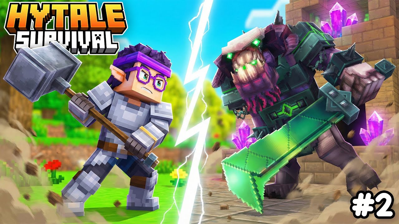 Zırhımı Geliştirdim! Çok Gizemli Yer Keşfettik! 😱 | Hytale Survival #2