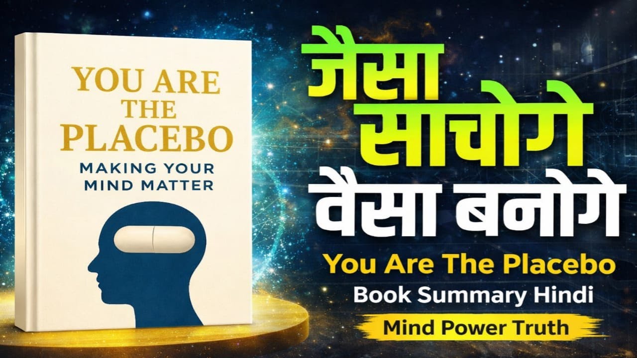 जैसा सोचोगे वैसा बनोगे | You Are The Placebo Book Summary Hindi | Mind Power Truth