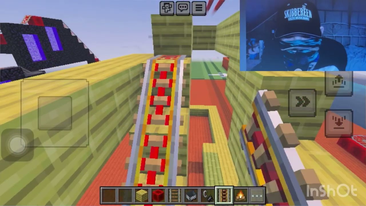 Minecraft achtbaan maken ￼￼