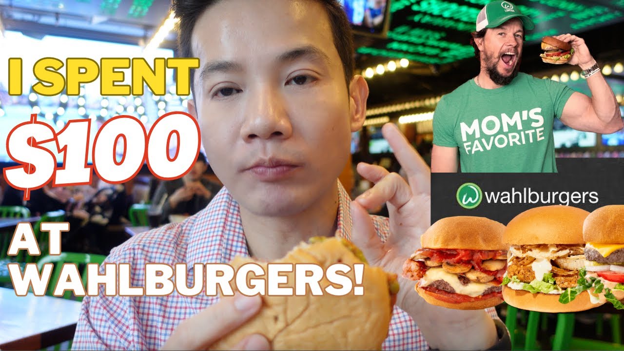 I spent $100 at Wahlburgers Sydney & It Wasn't What I Expected...🤯