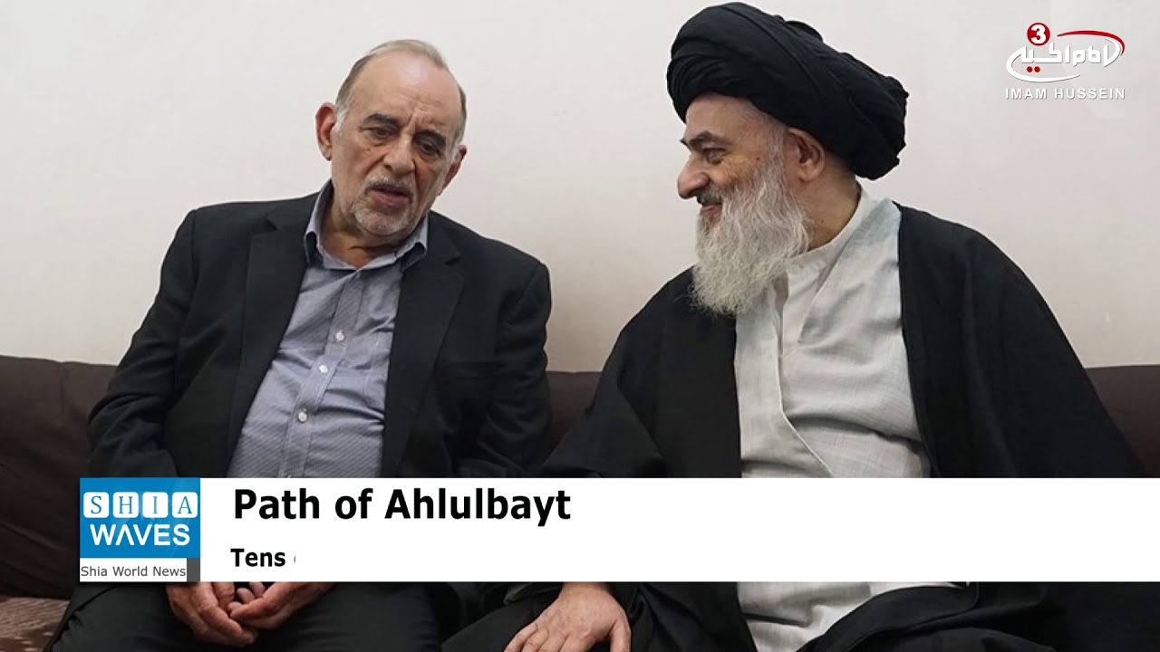 Ayatollah Shirazi confirms greatest blessing is working on path of Ahlulbayt