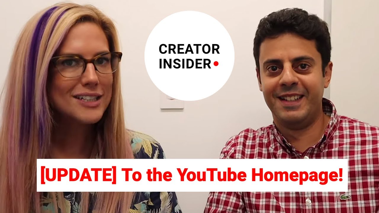 An Inside Look at the NEW Design and Features on YouTube's Homepage!