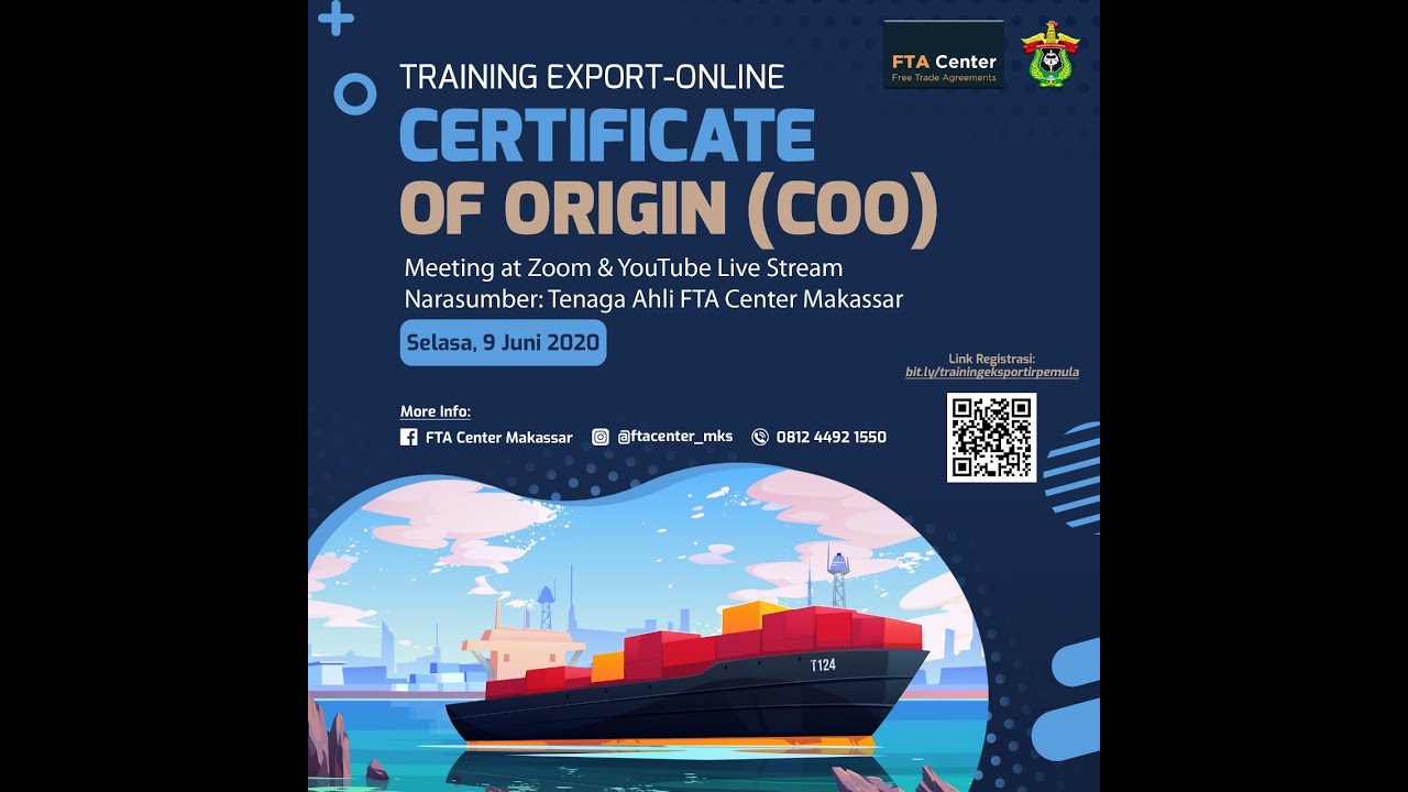 Certificate of Origin (COO) / Surat Keterangan Asal (SKA)