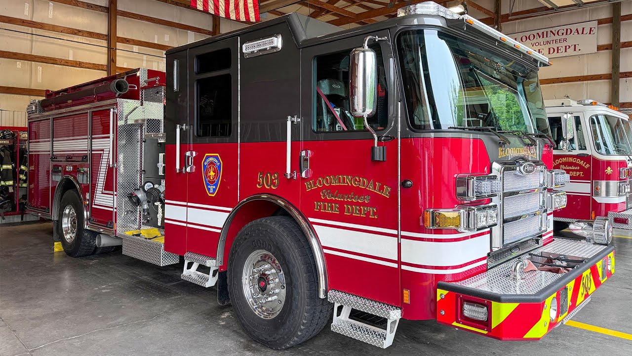 Truck Walk-Around: Bloomingdale VFD Pierce Enforcer Pumper - 40111