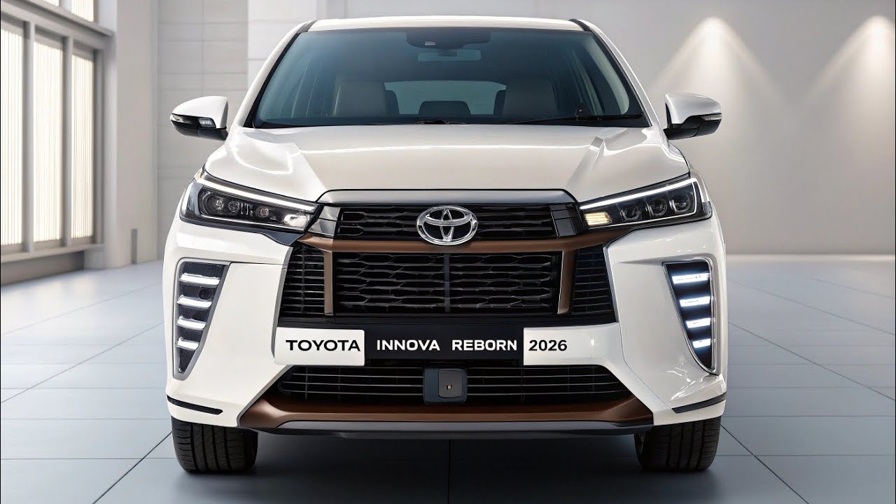 Toyota Innova Reborn 2026 Resmi Meluncur! Desain Baru, Mesin Hybrid, Fitur Mewah