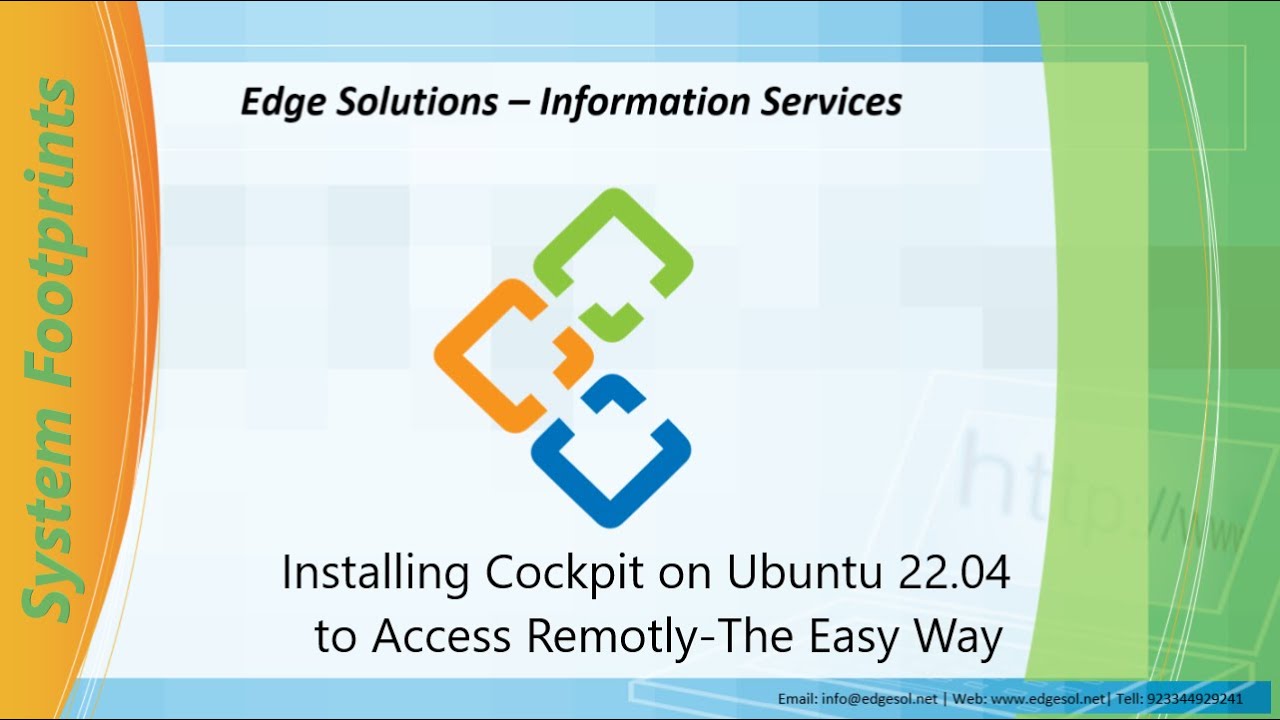 How to: Installing Cockpit on Ubuntu 22.04 & Accessing through Cockpit