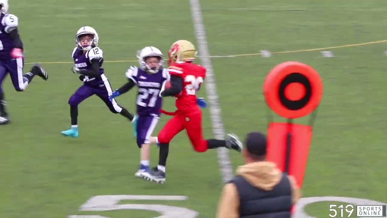 OSFL Football (Under 10) - Scarborough Thunder vs Cambridge Lions
