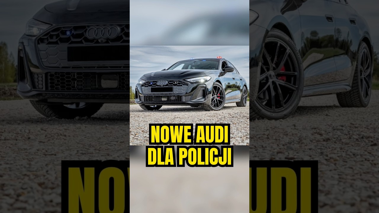 🚔 Audi A5 niebawem mogą trafić do policyjnej drog&oacute;wki 🚨 #policja #audi #piracidrogowi #ruchdrogowy