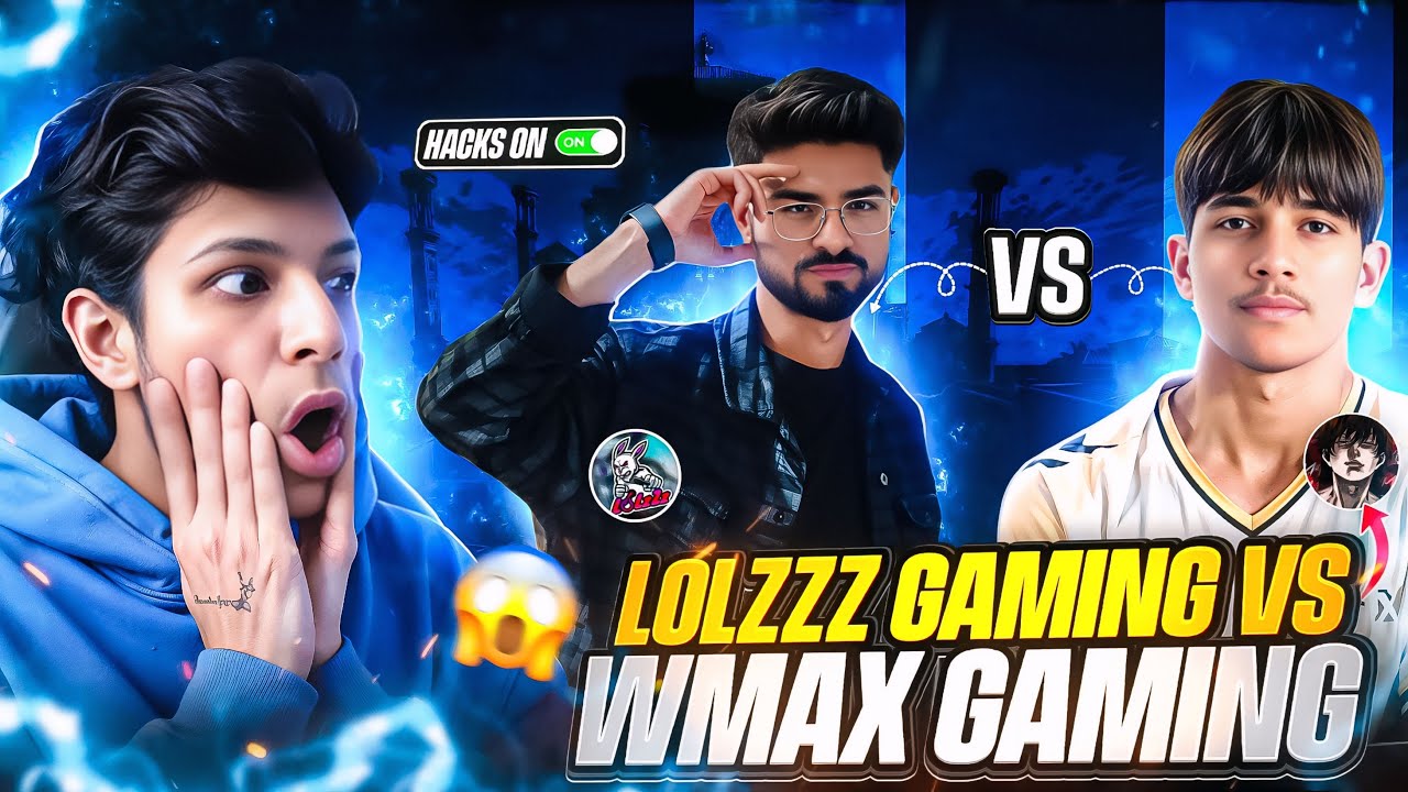 😳Lolzzz Gaming vs RNTX WMax FULL FIGHT REACTION (HACKS ON)🔥