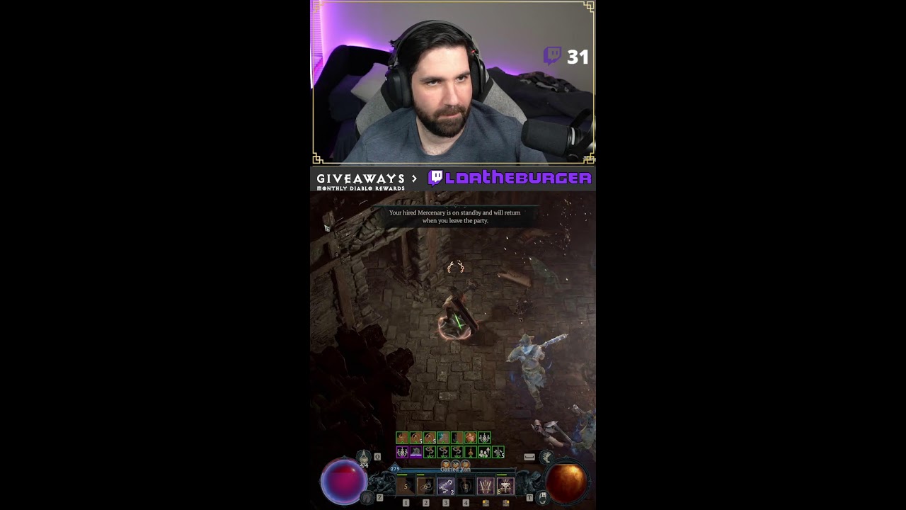 Testing Selig HotA Barbarian | 5B Gold Giveaway Every 20 Min | Endgame Push #DiabloPartner