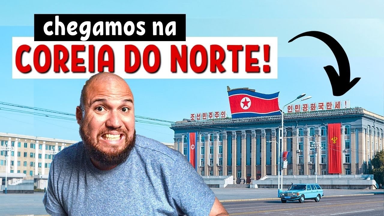 COREIA DO NORTE: viagem de TREM e primeiras impressões