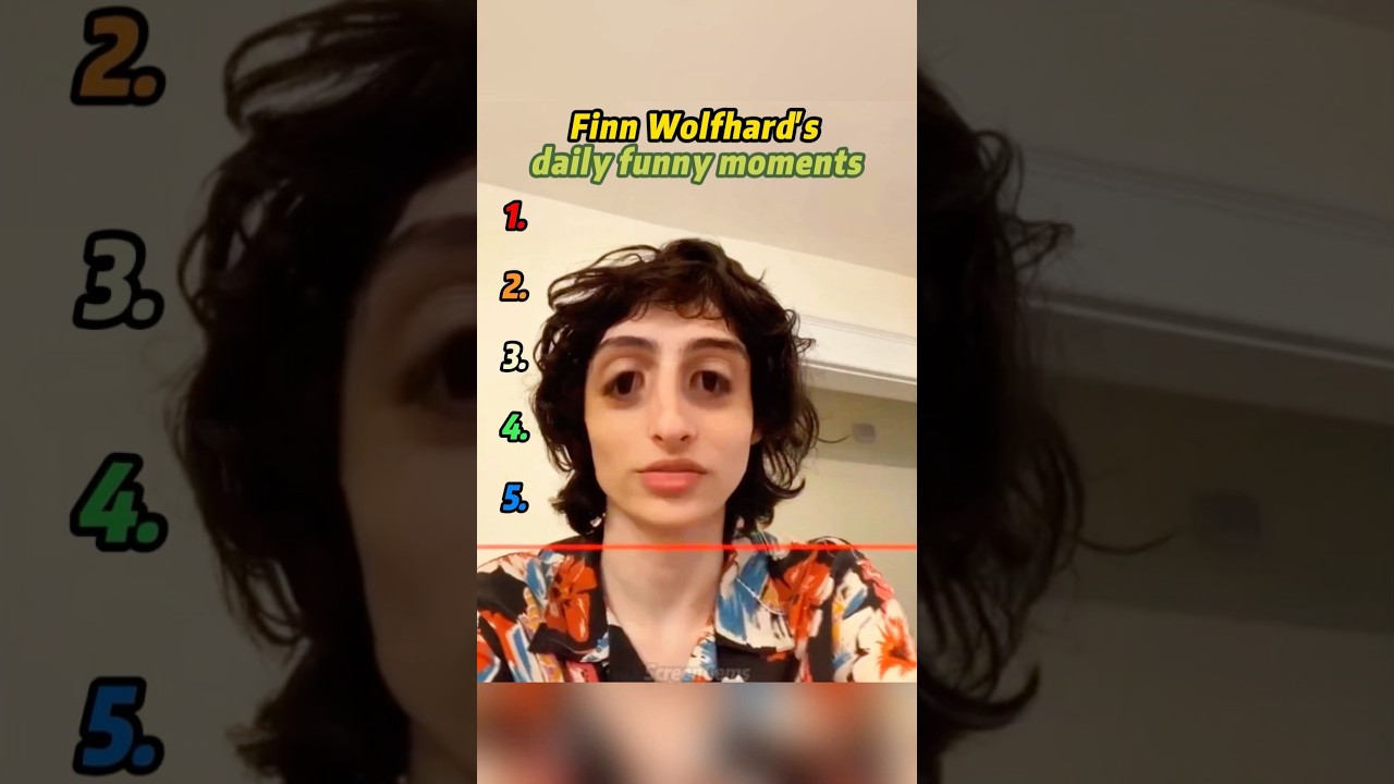 Finn Wolfhard's daily funny moments.#FinnWolfhard#StrangerThings