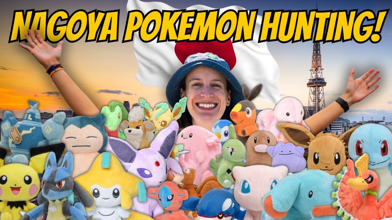 POKEMON HUNTING IN NAGOYA, JAPAN! | Pokemon Center Nagoya & Card Hunting