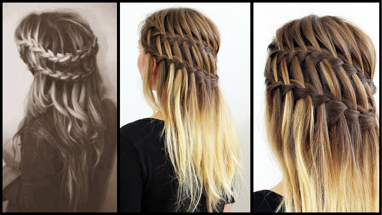 doppelter waterfall-braid [Frisuren Freitag]