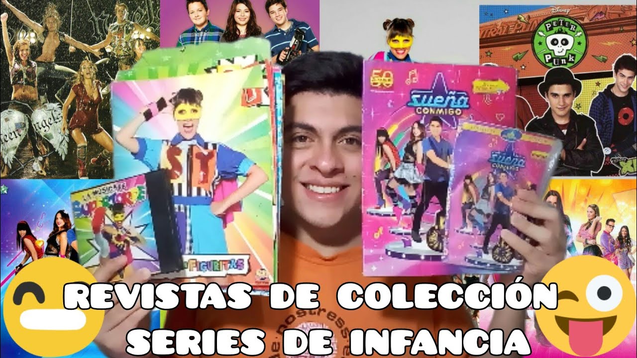 REVISTAS DE COLECCIÓN+CD SERIES DE INFANCIA-Sueña Conmigo, SuperTorpe, Consentidos, Casi Ángeles Y +