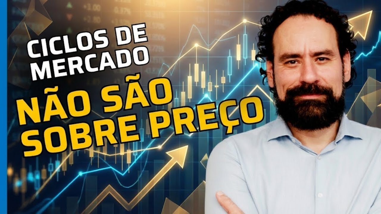 🎯 Ciclos de mercado não são sobre preço. São sobre ambiente.