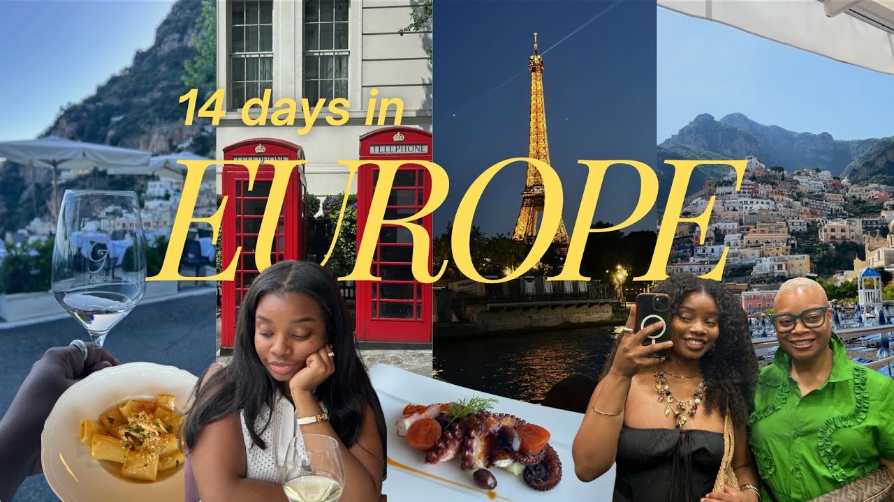 Europe Vlog | London, Paris, Positano, Barcelona