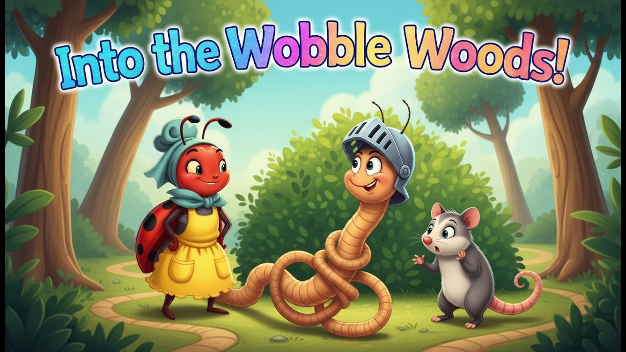 The Giggleberry Quest | Chapter 3: Into the Wobble Woods | Magical Kids Storytime #kids #kidsvideo