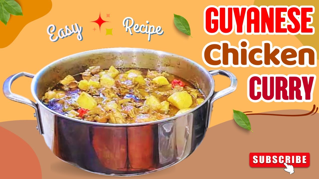 Traditional Guyanese Chicken Curry Recipe | Bold & Spicy Caribbean Flavors