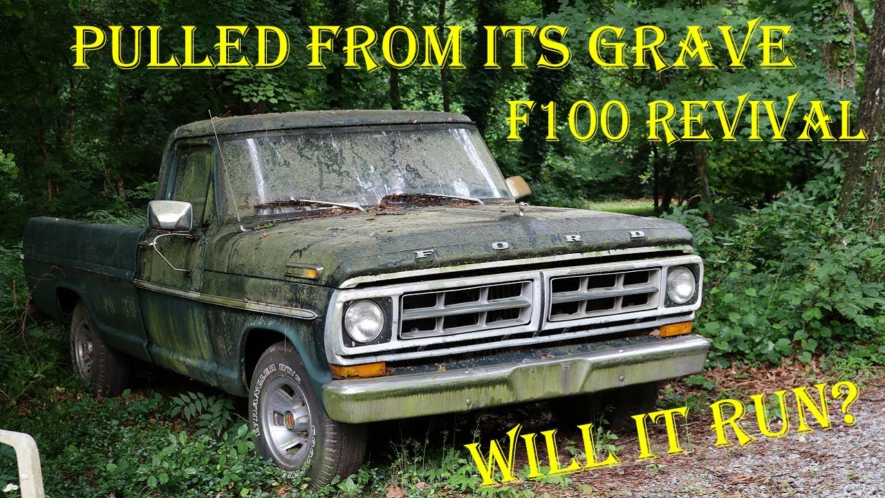 ABANDONED Ford F100 Revival - First Start In Years!