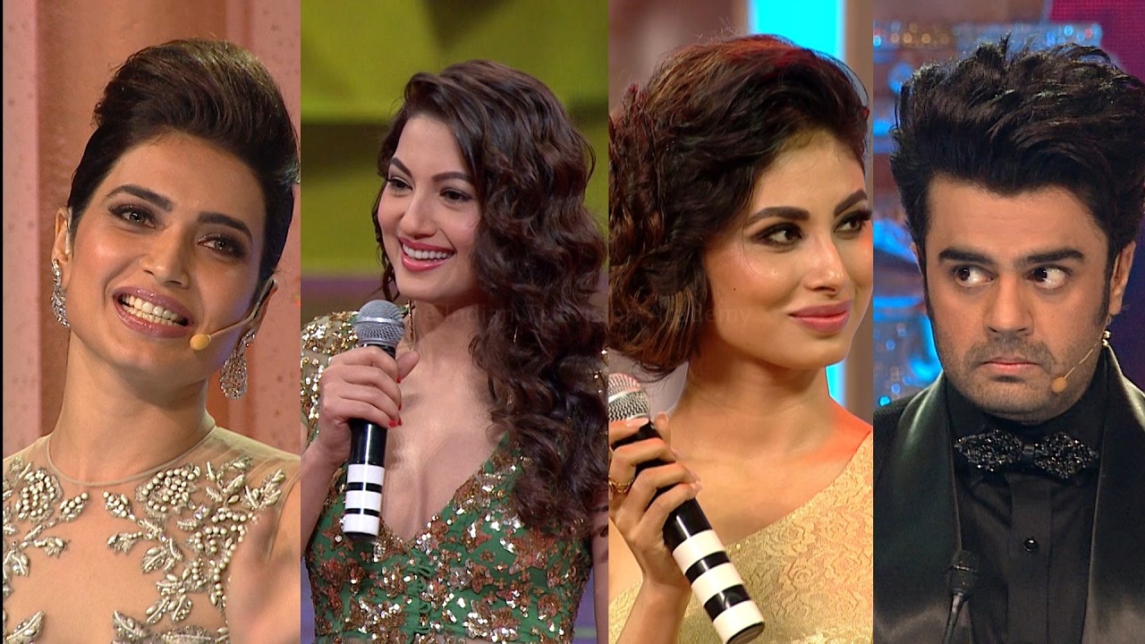 Comedy Blast! Maniesh Paul Makes Karishma, Mouni & Gauahar Burst Into Laughter |The  ITA Awards
