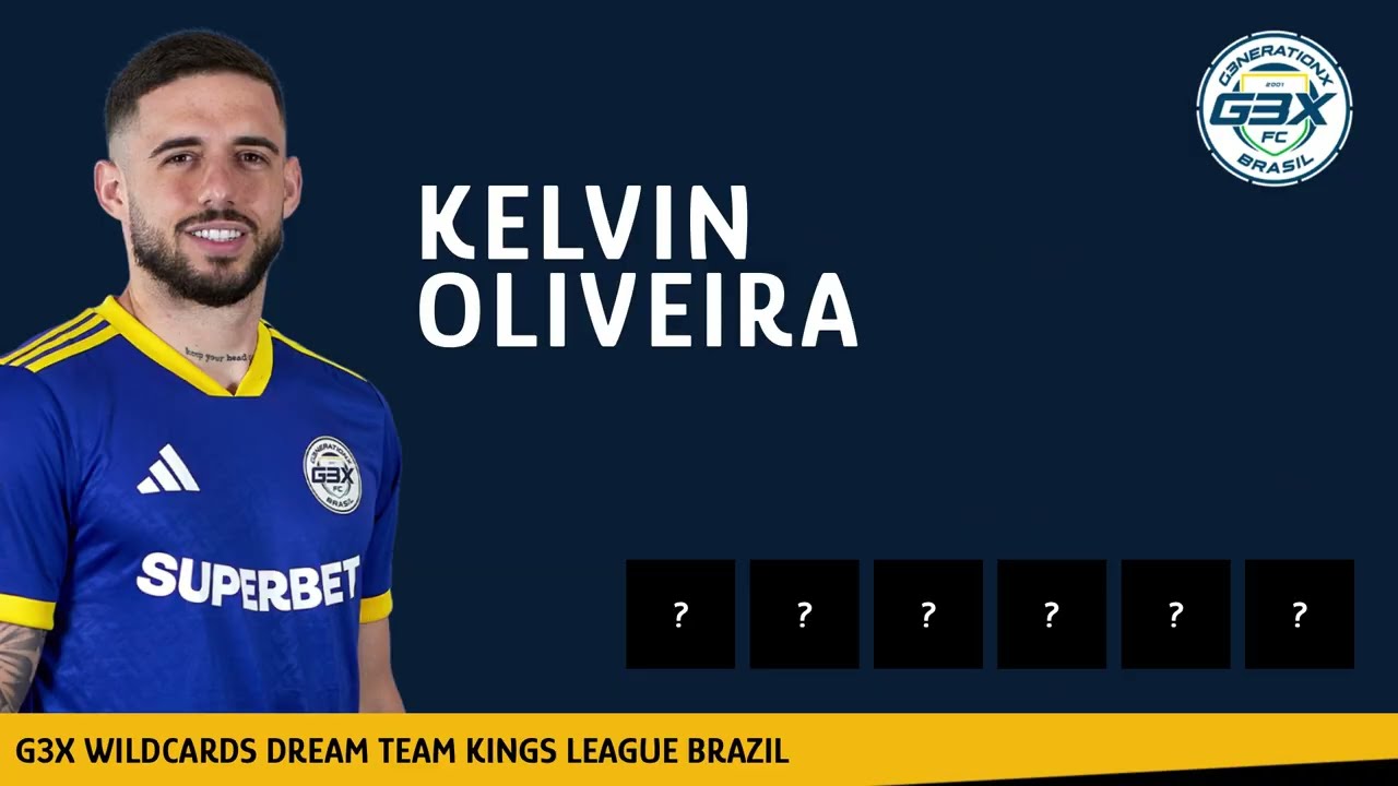 TODOS os WILDCARDS da G3X FC na KINGS LEAGUE BRAZIL SPLIT 2 (dream team)