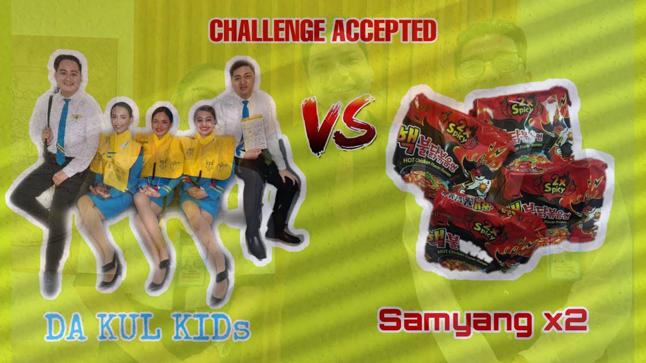 Da Kul Squad's Samyang (Korean Spicy Noodles) Challenge