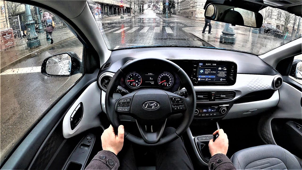 2021 Hyundai i10 (Comfort) 67HP - POV Test Drive. Nice city car!