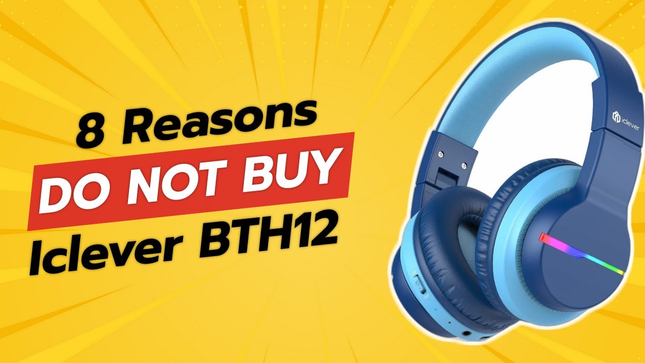 DON'T BUY iClever BTH12 Kids Headphones Before Watching THIS! 🚫👀