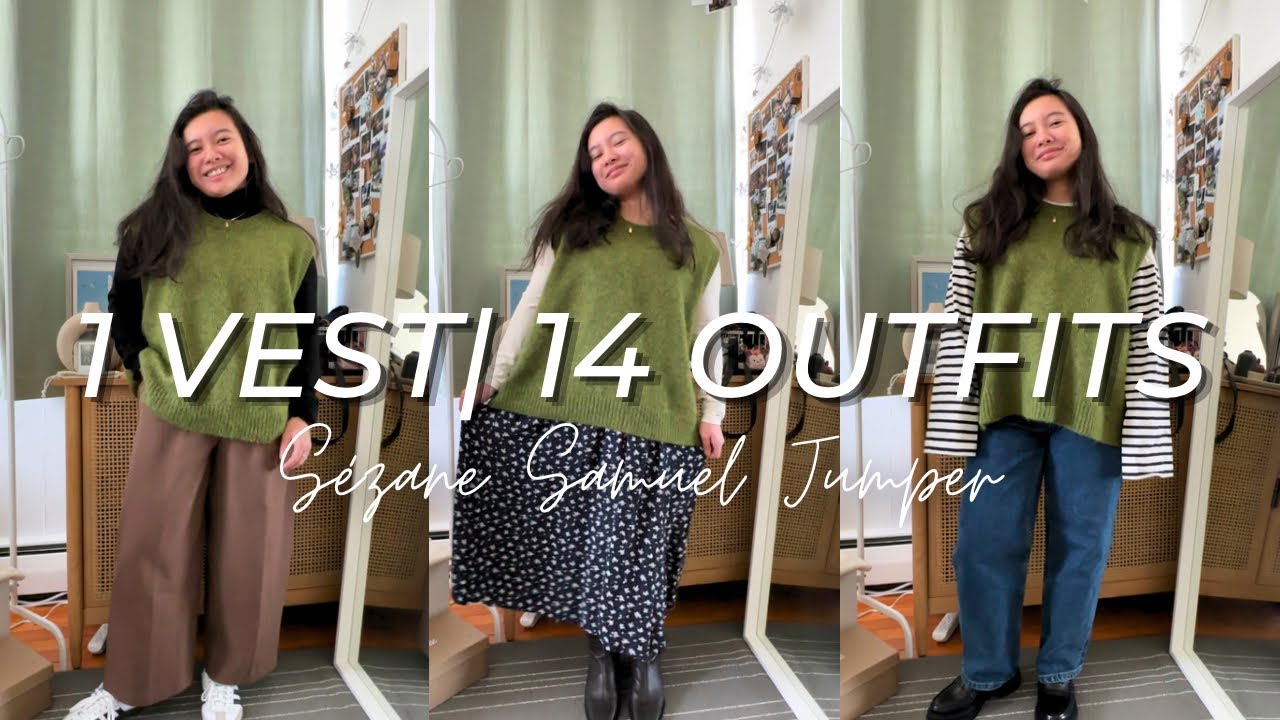 Sezane Samuel Vest/Jumper in 14 Outfits | Anne