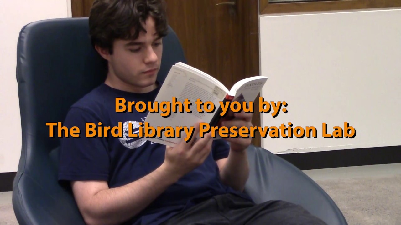 How to handle your books to make them last