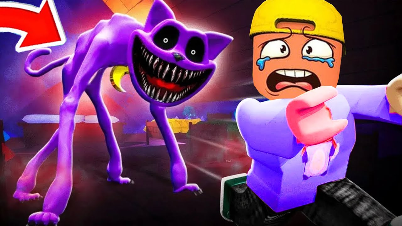 Schafft Odi es vor CATNAP zu entkommen in Roblox!
