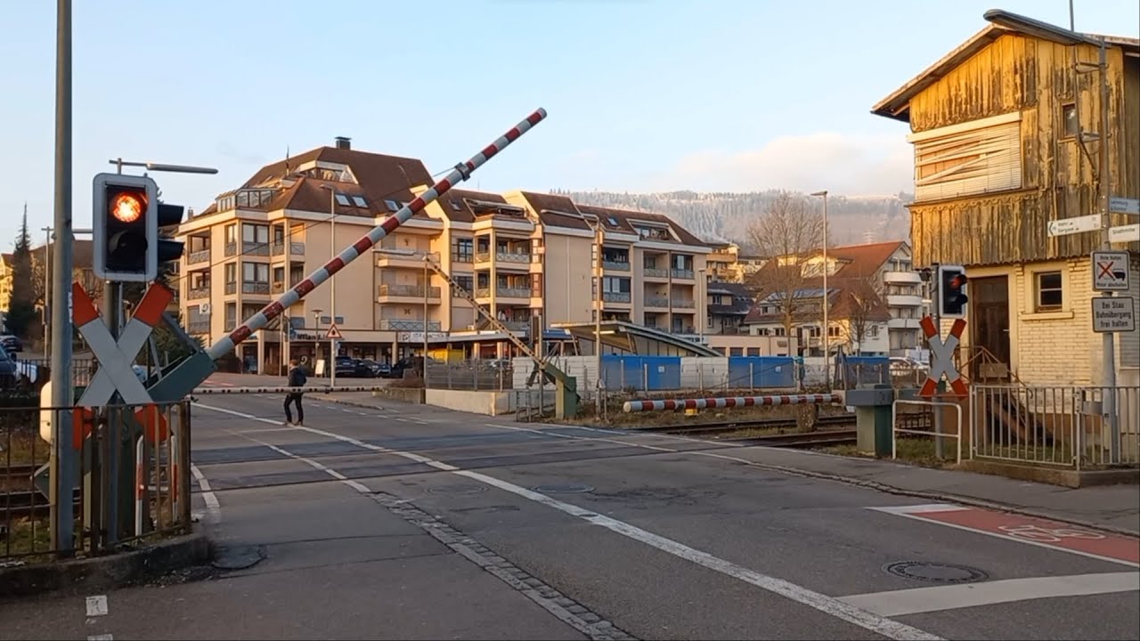Bahnübergang Bad Säckingen (DE) // Railroad Crossing // Bahnübergang