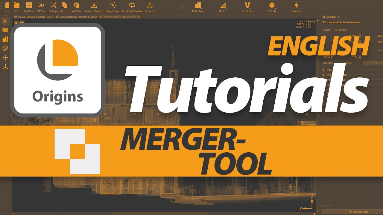 PointCab Origins – Merger Tool