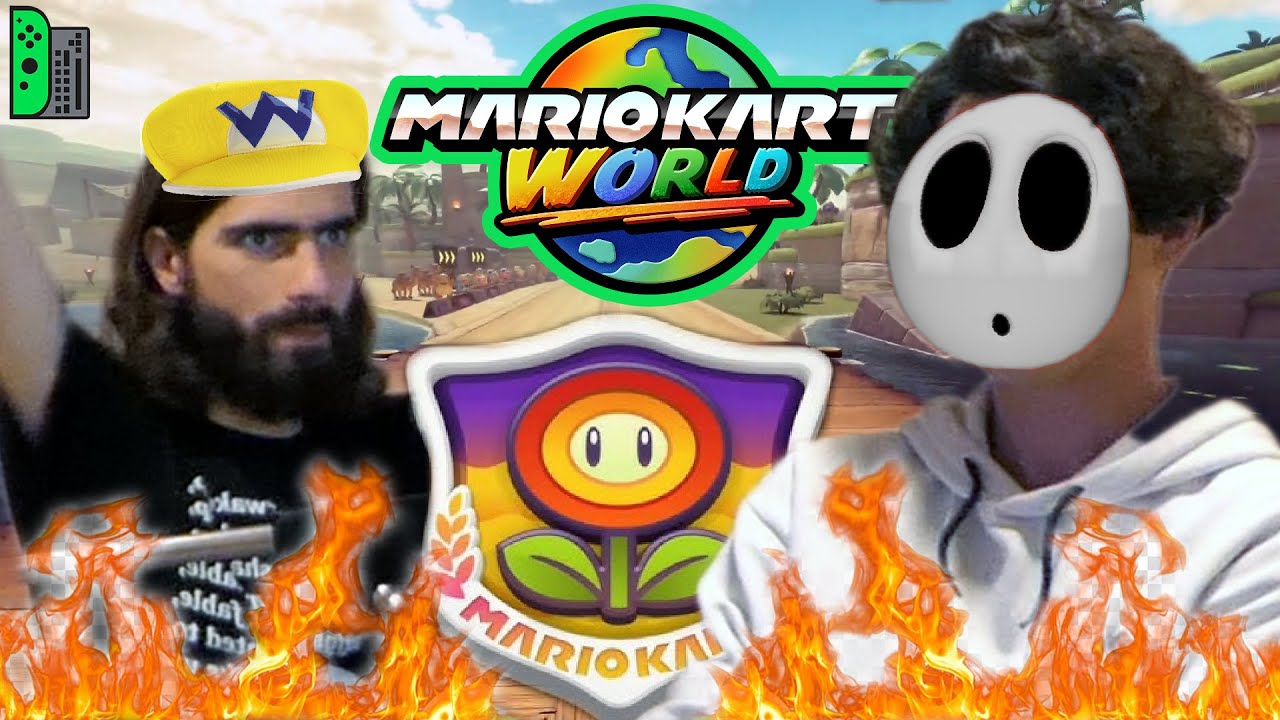 ACHTUNG, es wird GESCHRIEN!!! | MARIO KART WORLD Turnier #2
