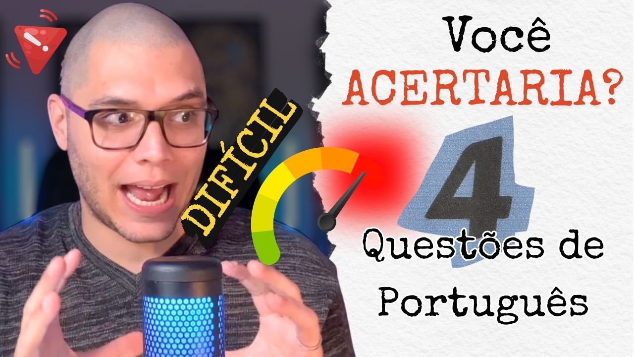 4 Questões de Português que Só Quem Estuda de Verdade Consegue Resolver