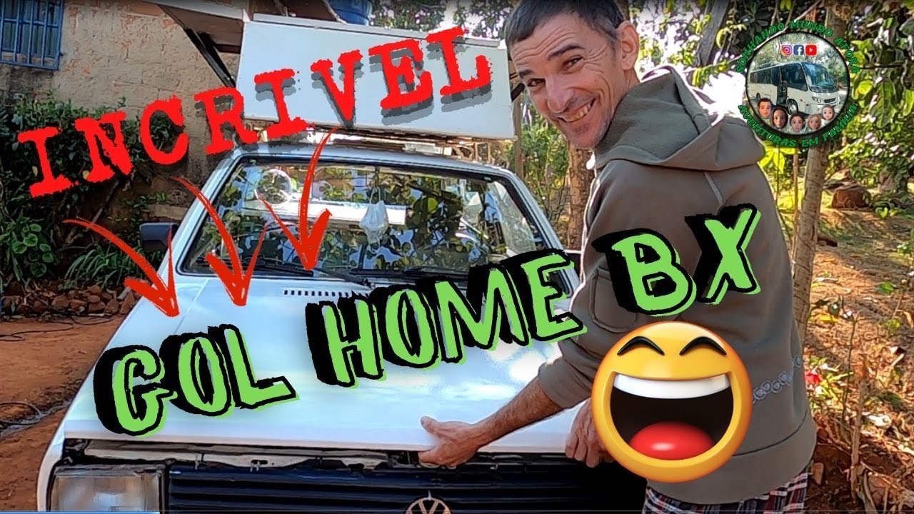 GOL MOTORHOME  BX 83 | UNICO NO BRASIL | MONTAGEM ARTESANAL | MOTOR DE KOMBI | PLACA SOLOAR |