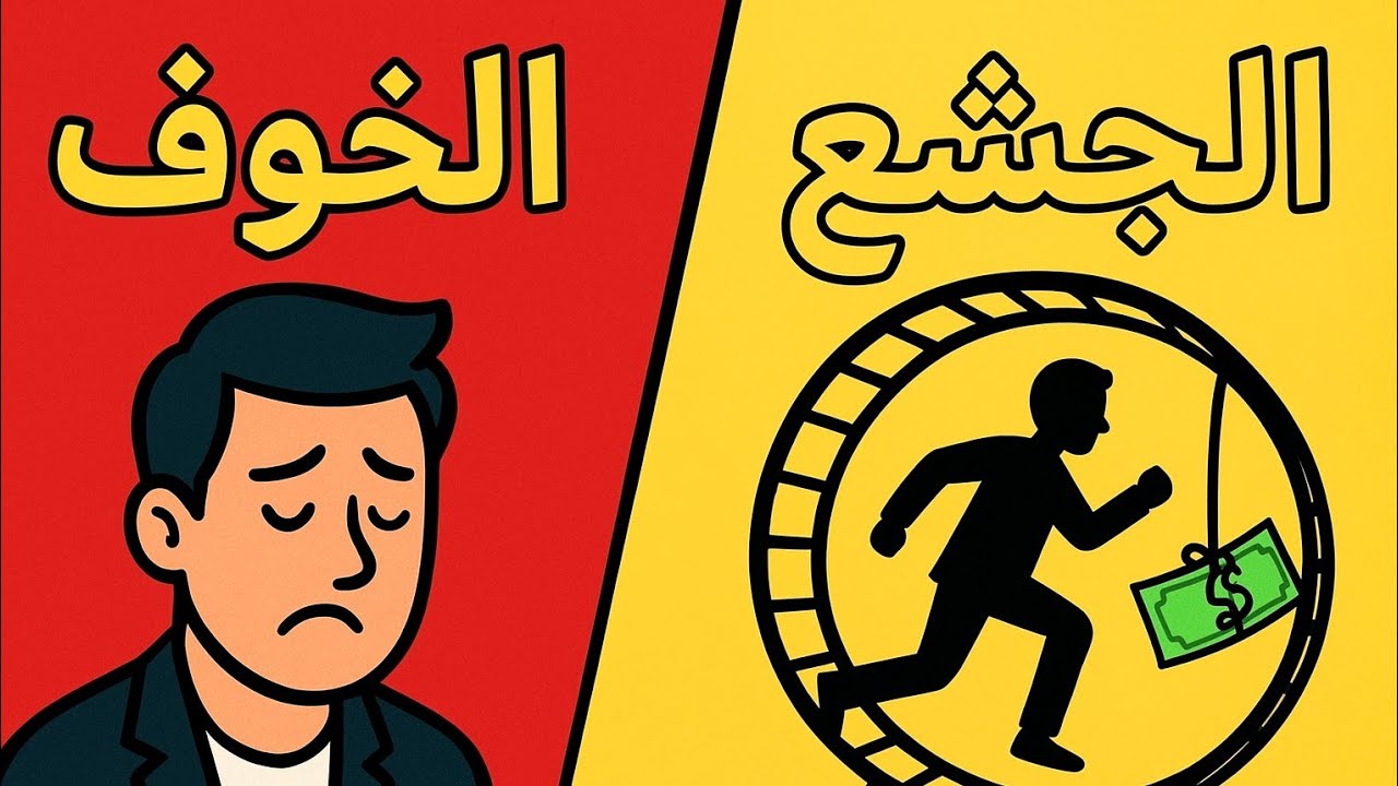 الخوف والجشع السر الخفي اللي بيحبسنا من كتاب الاب الغني والاب الفقير 