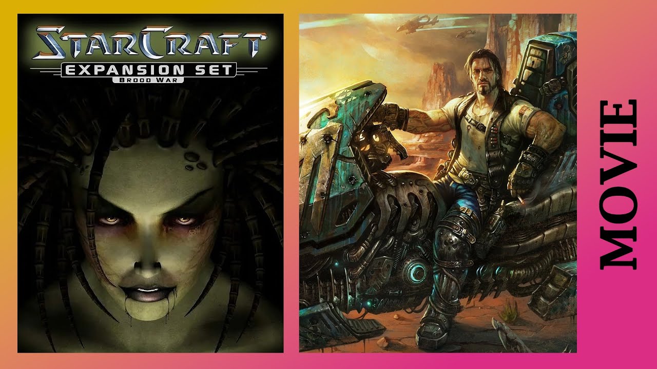 ► STARCRAFT BROOD WAR REMASTERED - The Complete Story Movie (4K ULTRA HD)