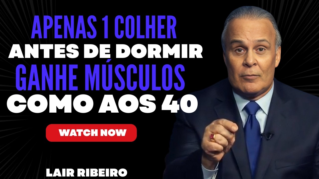 DR. LAIR ALERTA: CONSTRUA MÚSCULOS MESMO Após os 70! Esta PROTEÍNA de SEMENTE é PODEROSA