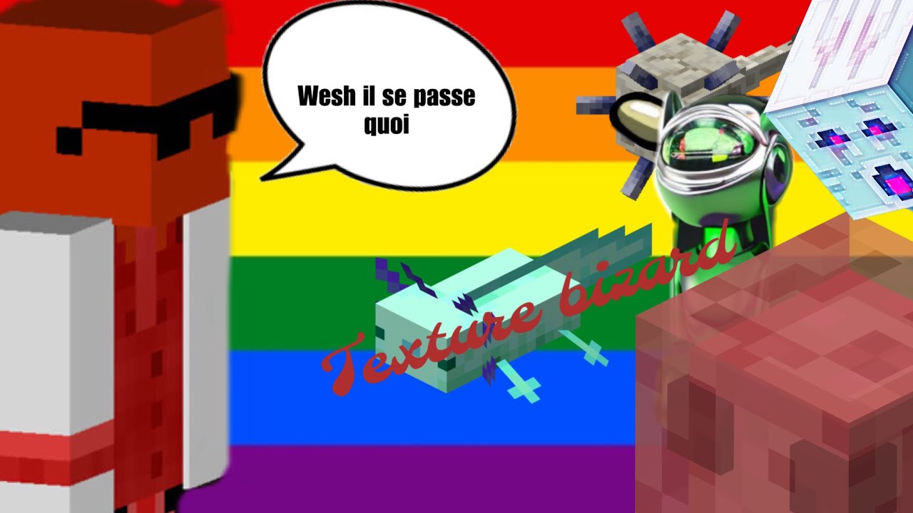 Minecrat je fais un pack de texture debile