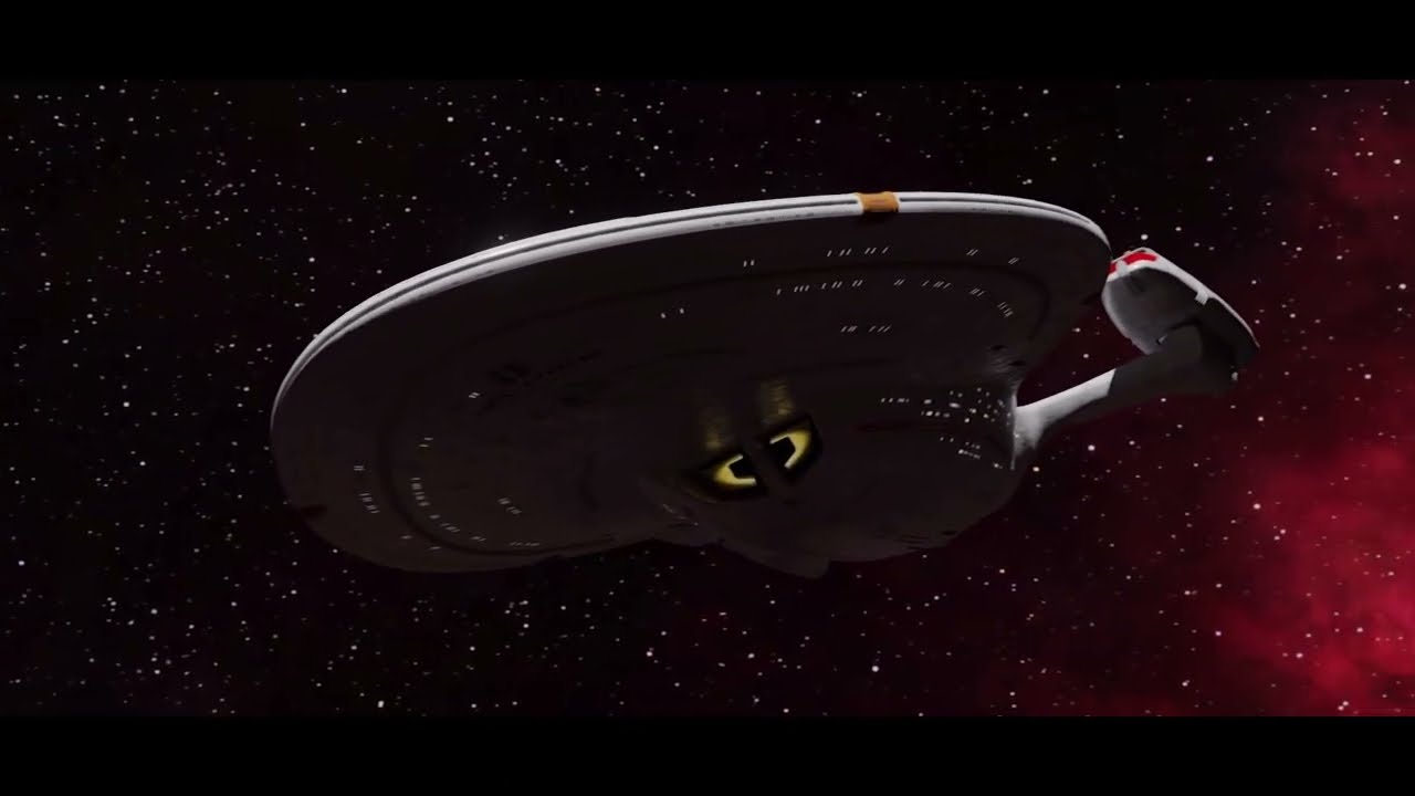 NCC-1701-G USS Enterprise Blender VFX Scene Test